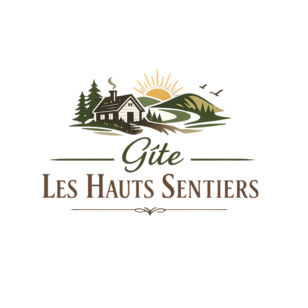 Modèle de site web pour gîte - Les Hauts Sentiers